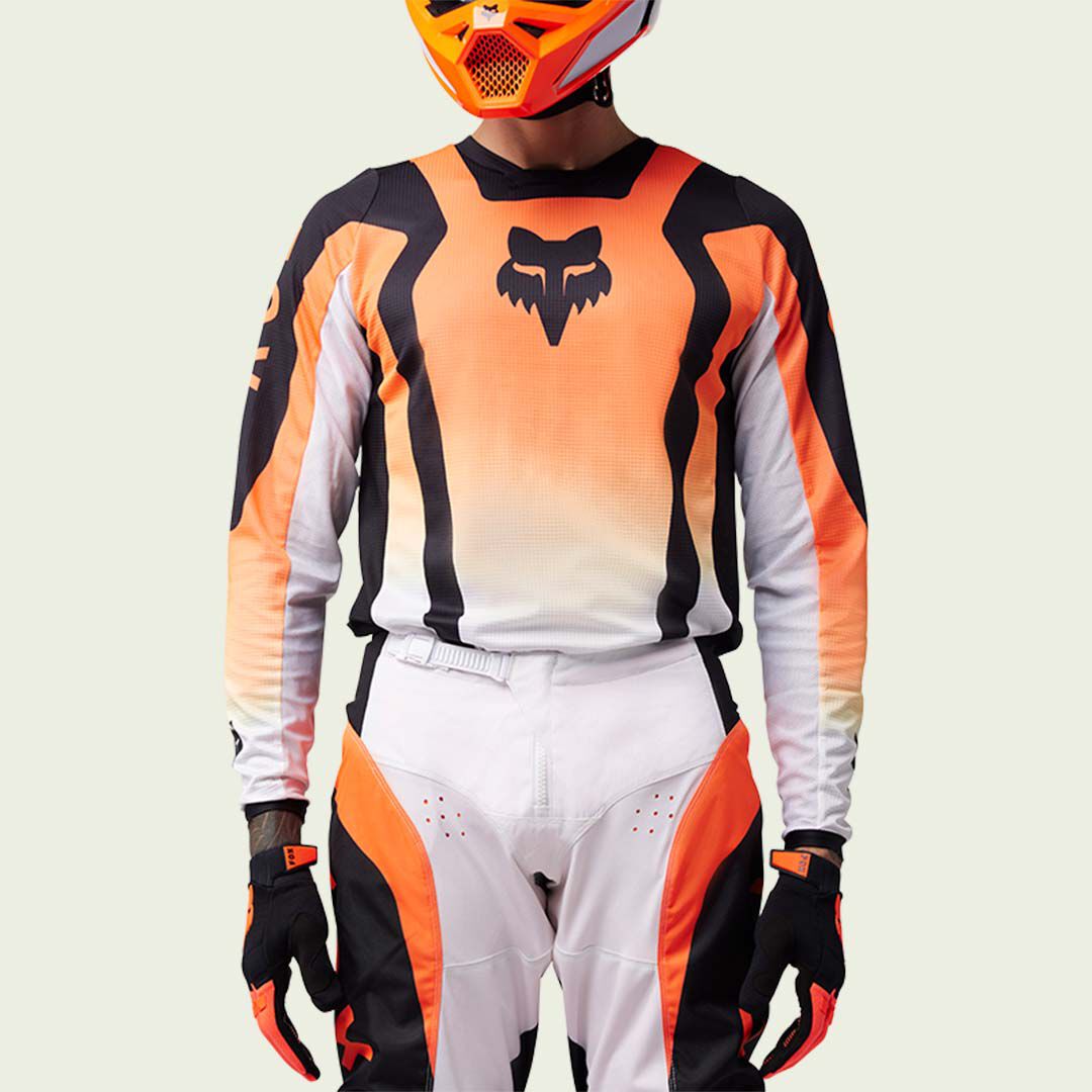 Orange and black dirt bike gear cheap