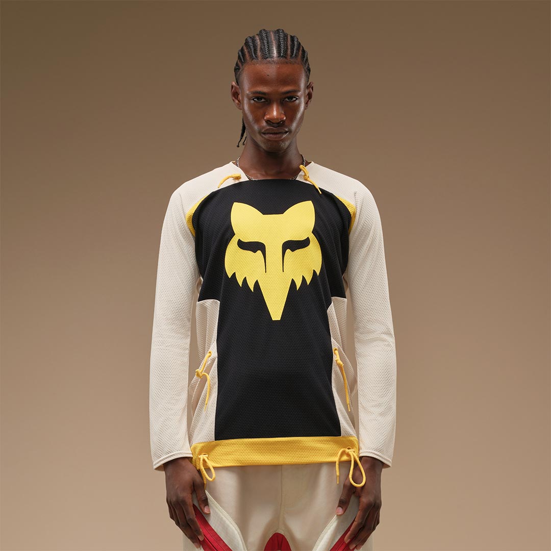 Perferated Tee Yellow