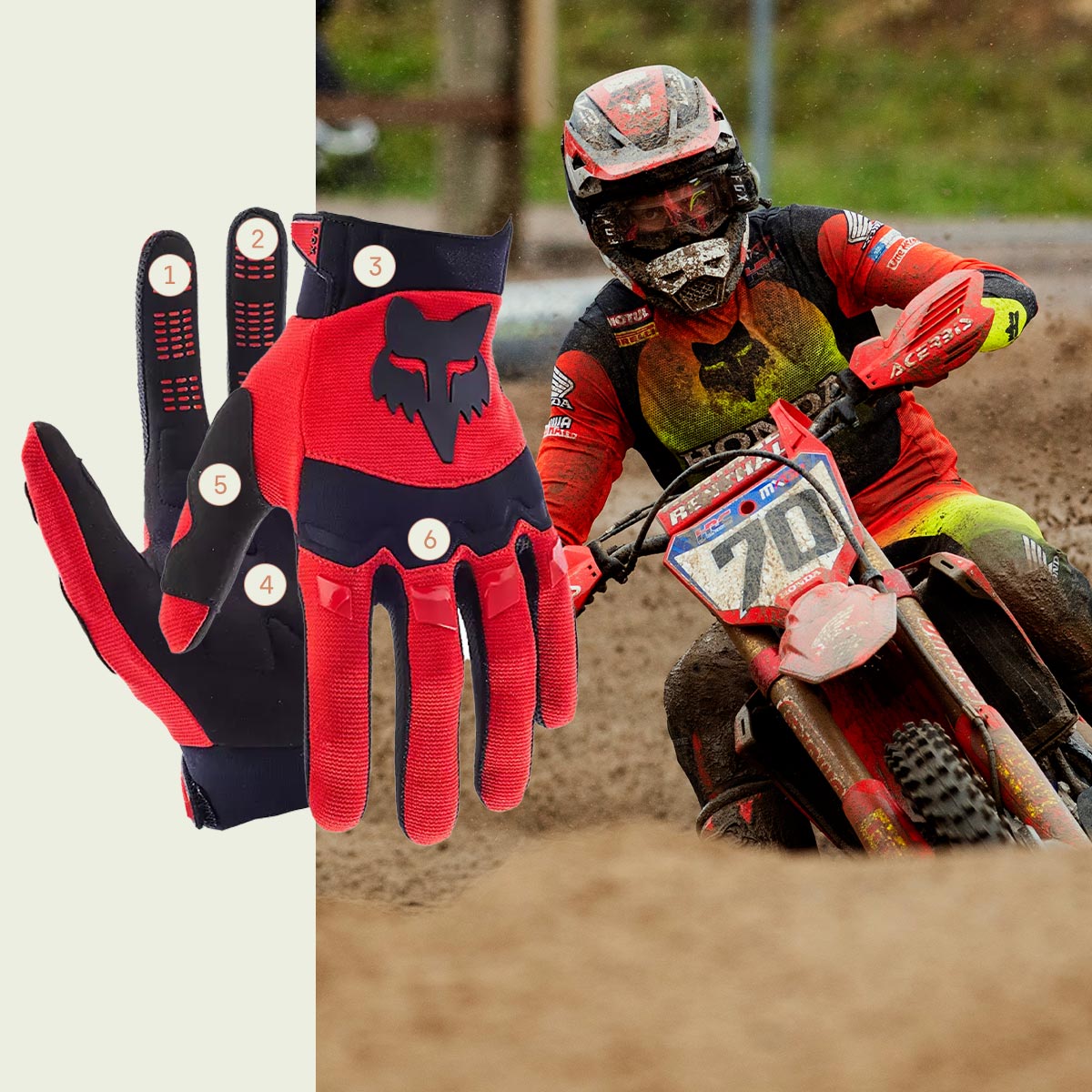 Enduro motorcycle gloves online