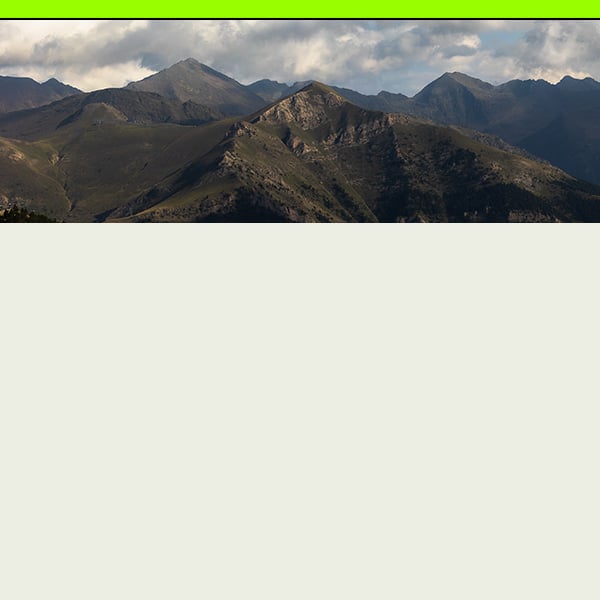 Generic image with inspirational image on top showing mountains and clouds, with a message under it stating extended returns.